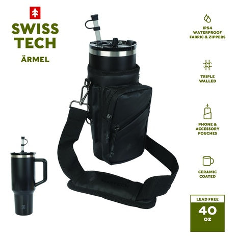 40oz Swiss Tech Tumbler with Carrier Bag