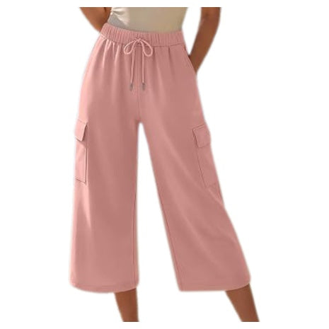 Women's Cargo Capris Wide Leg Pants (Various)