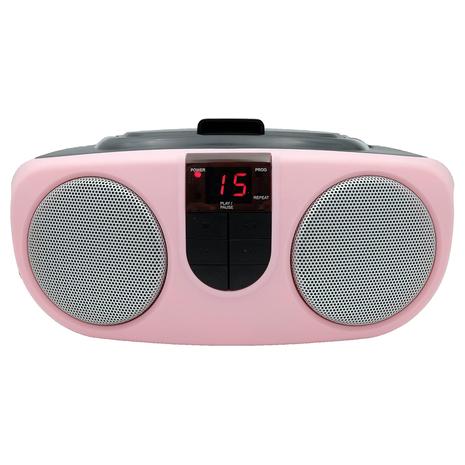 Portable Boombox CD Player with AM/FM Radio
