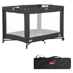 Dream On Me Fisher-Price Foldable Playard W/ Carry Bag (Rainbow Black)
