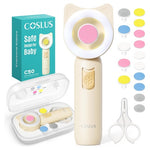 16-in-1 Electric Baby Nail Trimmer with LED Light