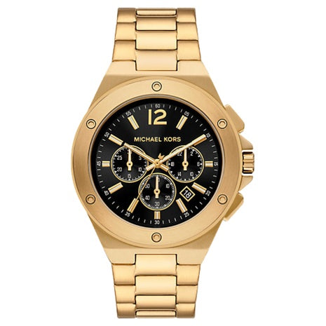 Michael Kors Men's Oversized Lennox Gold Tone Watch