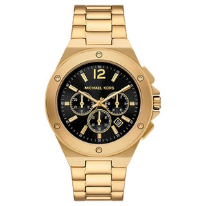 Michael Kors Men's Oversized Lennox Gold Tone Watch