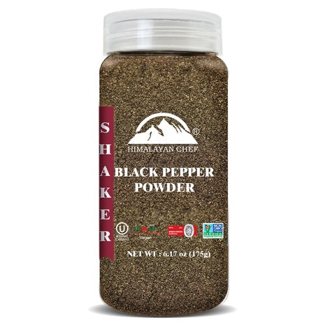 Himalayan Chef Organic Black Pepper Powder (6.17oz)