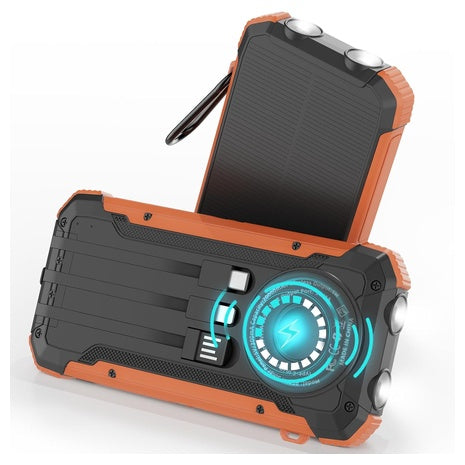 20,000mAh Solar Wireless Power Bank Charger