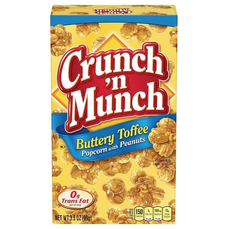 12-Pack Crunch ’n Munch Buttery Toffee Popcorn (OK-D, 3.5 oz)