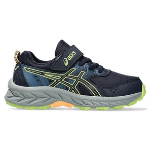 Asics Kids' Gel Venture 9 Pre-School Midnight Lime Running Shoes