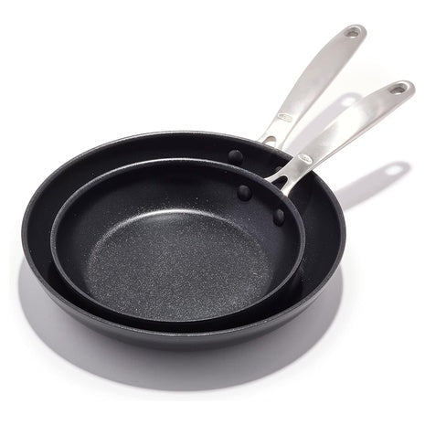 OXO Enhanced 8" and 10" Frying Pan Skillet Set