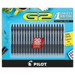 20 Pilot G2 Gel Pens
