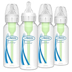 Pack of 4 Dr. Brown's Natural Flow Anti-Colic Options+ Narrow Baby Bottles