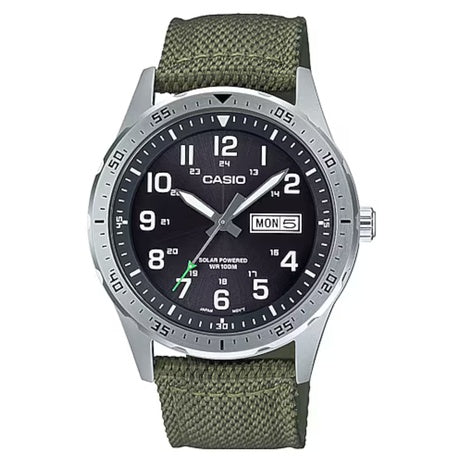 Casio Unisex MTPS120L Military Style Solar Watch