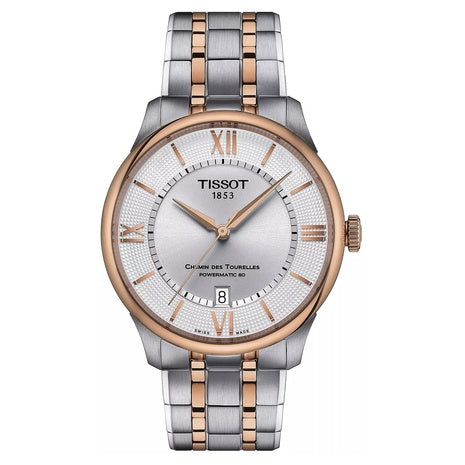 Tissot Unisex Swiss Automatic Chemin des Tourelles Powermatic 80 Stainless Steel Watch