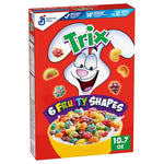 3 Boxes Trix Fruity Shapes Cereal (10.7oz)
