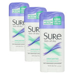3-Pack Sure Unscented Deodorant
