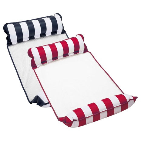 2-Pack Aqua 4-in-1 Monterey Hammock Pool Floats