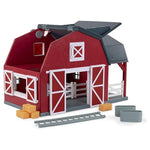 20 Piece Terra by Battat Wooden Animal Barn Toy Set