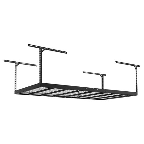 NewAge Products Adjustable Height Overhead Garage Storage (800-lbs)
