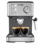 Mr. Coffee Compact Espresso Maker With Steam Wand
