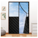 48" X 80" Magnetic Thermal Insulated Visible Door Curtain