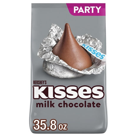 35.8oz Bag of Hershey's Kisses Milk Chocolate