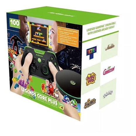 AtGames Legends Core Plus Gamepad & Streaming Arcade Console