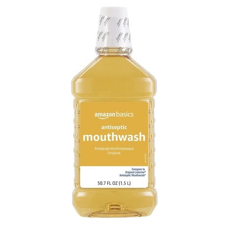 1.5L Amazon Basics Antiseptic Mouthwash
