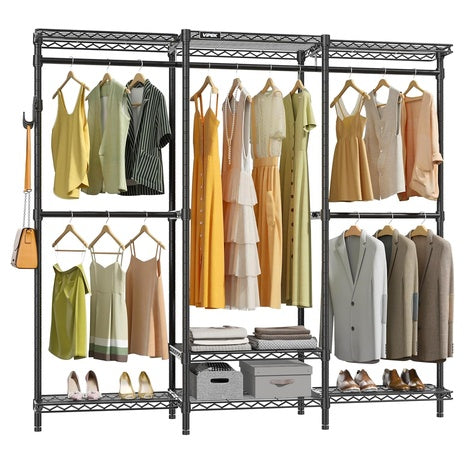 Free Standing Closet Rack System