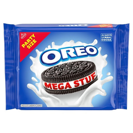 OREO Mega Stuf Party Size Chocolate Sandwich Cookies