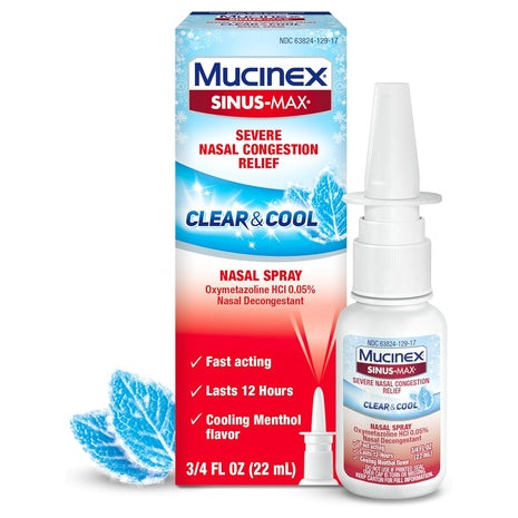 Mucinex Sinus-Max Nasal Decongestant Spray