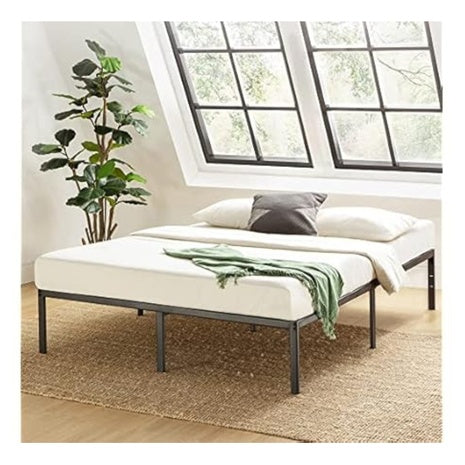 14" Best Price Mattress Twin Simply Sturdy Metal Platform Bed