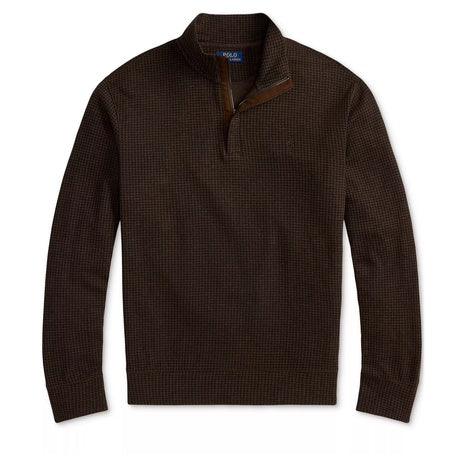 Polo Ralph Lauren Men's Houndstooth Luxury Jersey Pullover