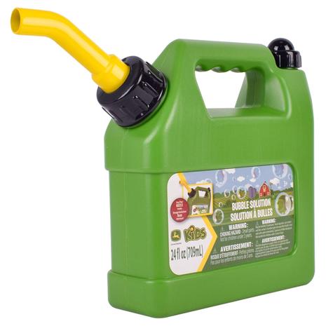 John Deere Bubble Can Bottle w/ Pouring Spout