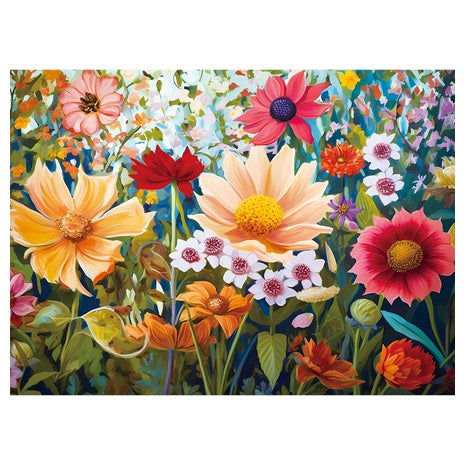 300 Piece Flower Puzzle