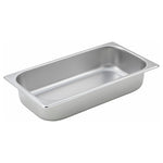 Winco 1/3 Size Stainless Steel Pan