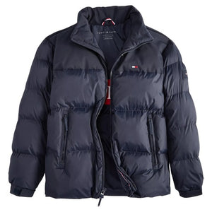 Tommy Hilfiger Men's Mixed Media Puffer Jacket