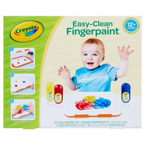 Crayola Mess Free Finger Painting Station