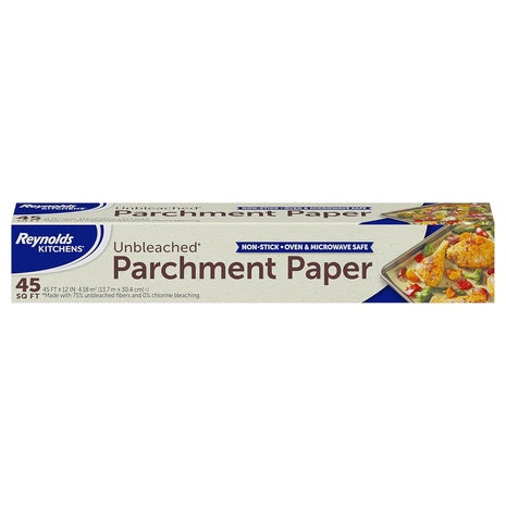 2-Count Reynolds 45 Sq.ft Kitchens Unbleached Parchment Paper Roll