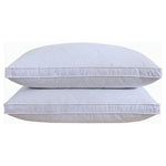2 Three Geese Queen Size Goose Feather Pillows