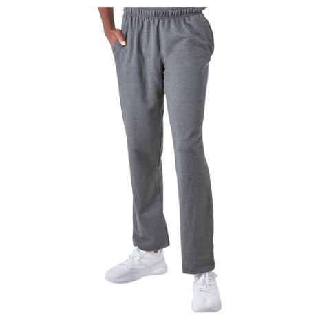 Champion Men's Open-Bottom Fleece Sweatpants (various Sizes In Granite Heather)