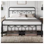 Yaheetech Metal Platform Bed Frame Mattress Foundation