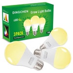 3-Pack DingChen A19 Full Spectrum 9W Plant Grow Light Bulbs