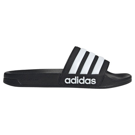 adidas Men's Adilette Shower Slides (Core Black / Cloud White)