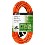 50-Foot Woods 16 Gauge Extension Cord