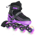 Adjustable Light-Up Kids Inline Skates