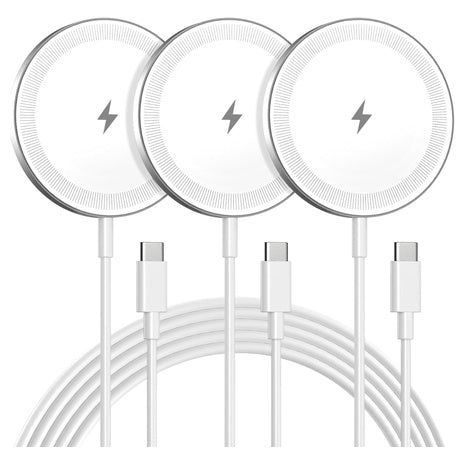 3 Magnetic 15W Wireless Charging Pads