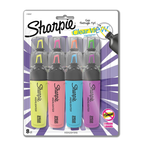8-Pack Sharpie Clear View Chisel Tip Tank Highlighters - Assorted Colors