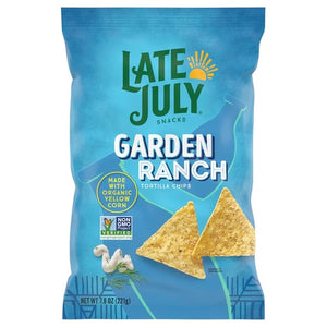 Late July Garden Ranch Tortilla Chips (Kof-K Dairy, 7.8 oz)