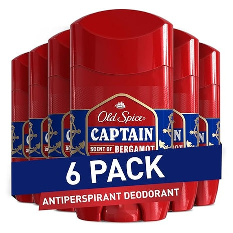 6 Old Spice Antiperspirant Deodorant