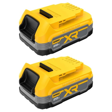 2-Pack DeWalt DCBP034 20V MAX Powerstack 1.7Ah Lithium-Ion Batteries