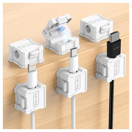 6-Pack Magnetic Cable Clips
